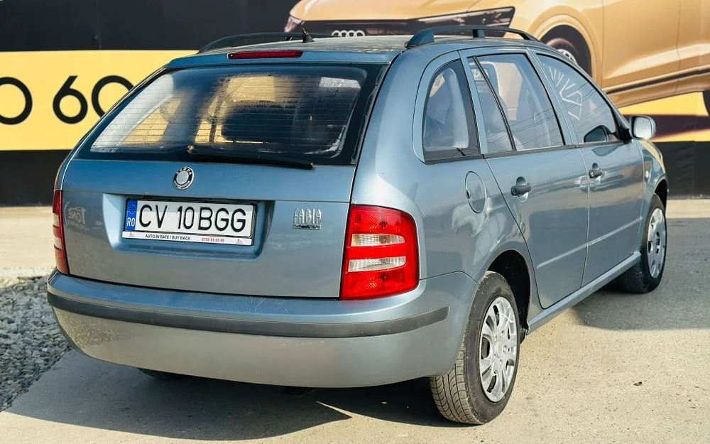 
								Skoda Fabia, 1.4 benzina, 2002, RATE CU BULETINUL, AVANS 0 full									