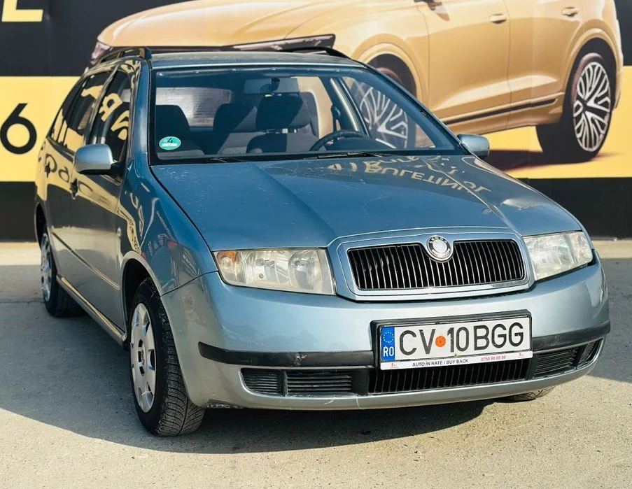 
								Skoda Fabia, 1.4 benzina, 2002, RATE CU BULETINUL, AVANS 0 full									