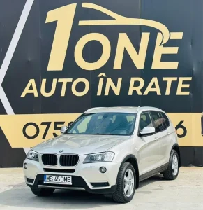 Bmw X3 4×4 2013 2.0D E5 Rate Avans 0 Doar cu Buletinul