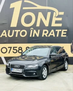 Audi A4 2.0Diesel Euro 5 2009 Rate Avans 0 Doar cu Buletinul