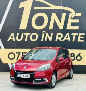 Renault Scenic 2012 1.5Diesel Euro 5 Rate Avans 0 Doar cu Buletinul
