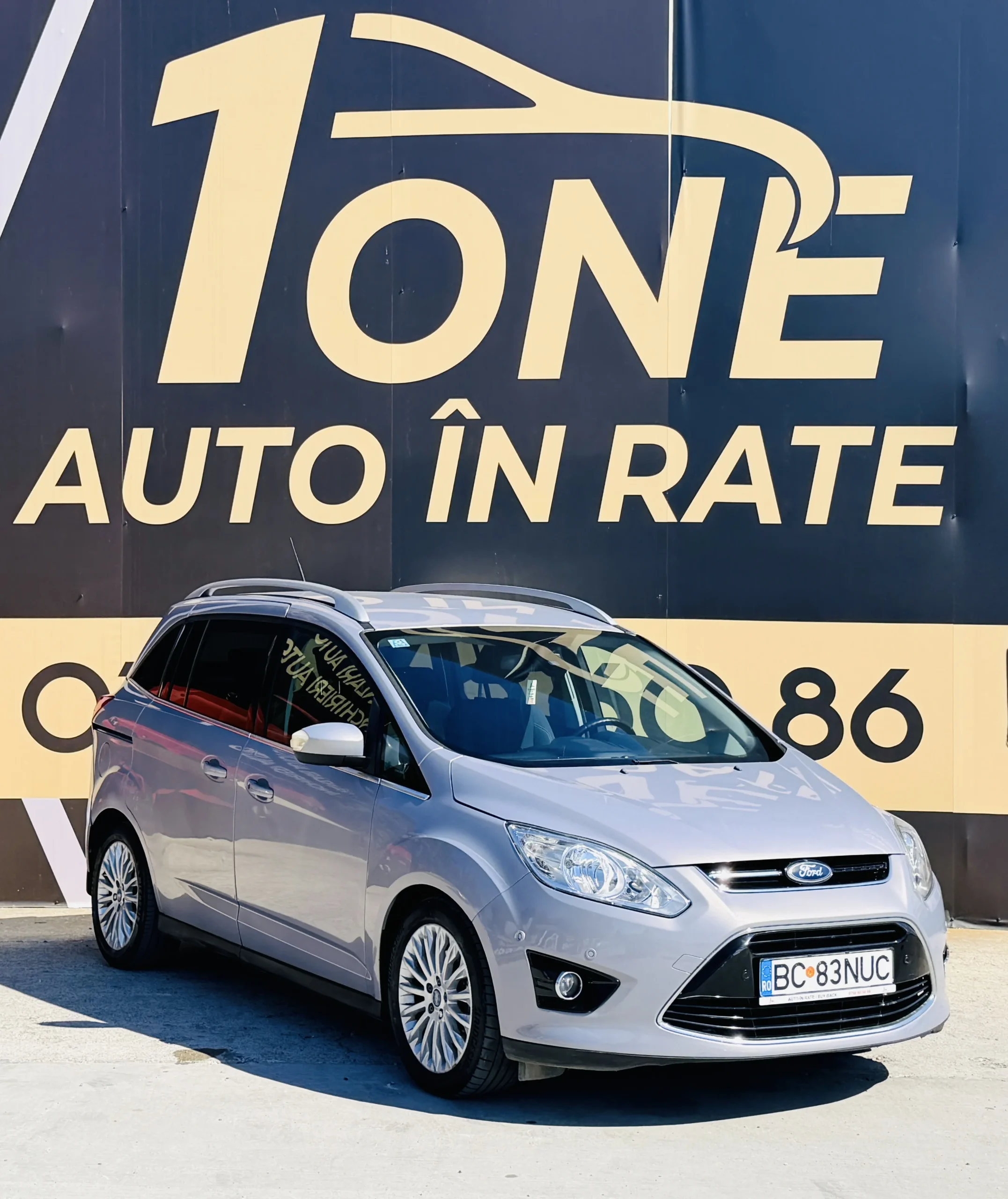 
								FORD FOCUS GRAND C-MAX 7 LOCURI 2012 1.6 DIESEL EURO 5 Rate Avans 0 Doar Cu Buletinul full									