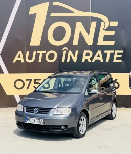 VOLKSWAGEN TOURAN 2006 1.9 DIESEL EURO 4 Rate Avans 0 Doar Cu Buletinul
