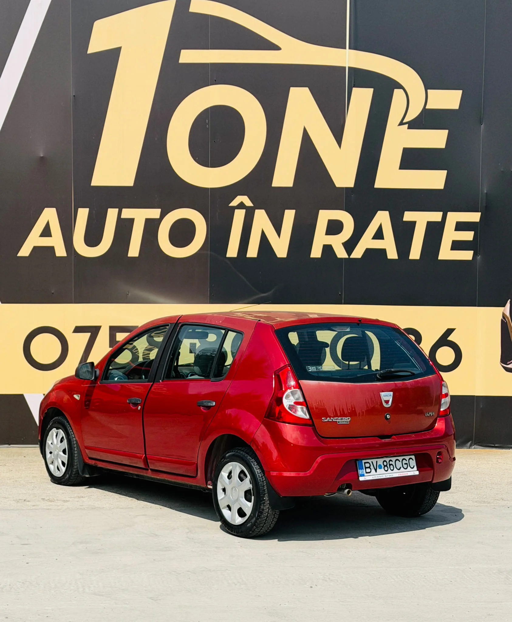 
								DACIA SANDERO 2008 1.4 BENZINA EURO 4 Rate Avans 0 Doar Cu Buletinul full									