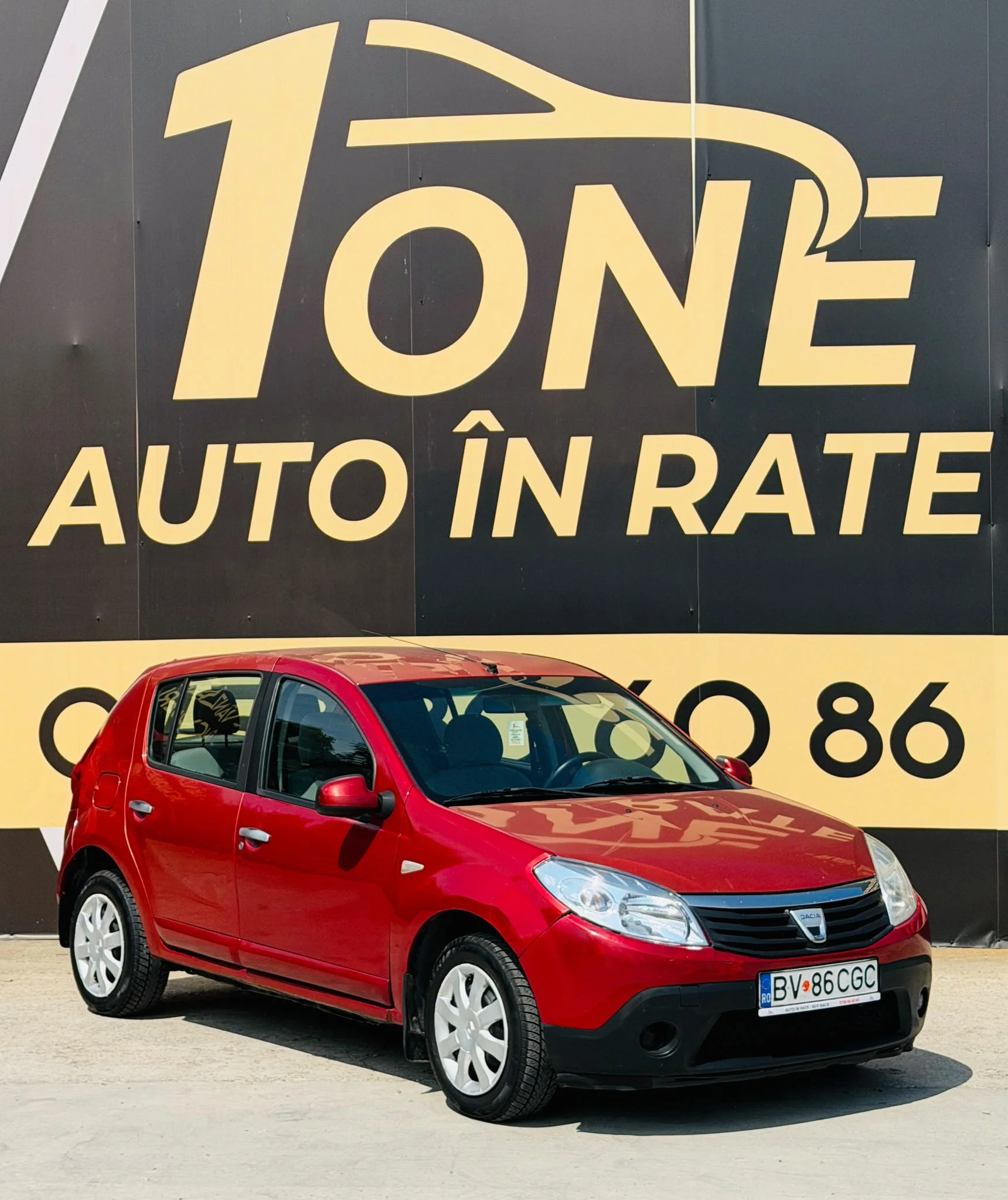 
								DACIA SANDERO 2008 1.4 BENZINA EURO 4 Rate Avans 0 Doar Cu Buletinul full									
