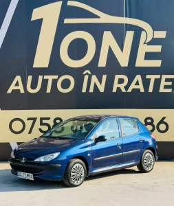 PEUGEOT 206 2005 1.4 BENZINA EURO 4 Rate Avans 0 Doar Cu Buletinul